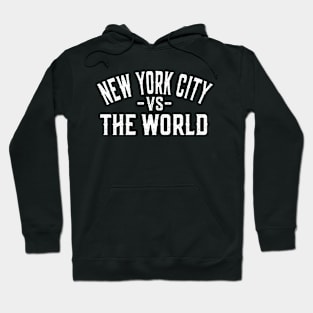 Represent Your NYC Pride with our 'New York City vs The World' Hoodie